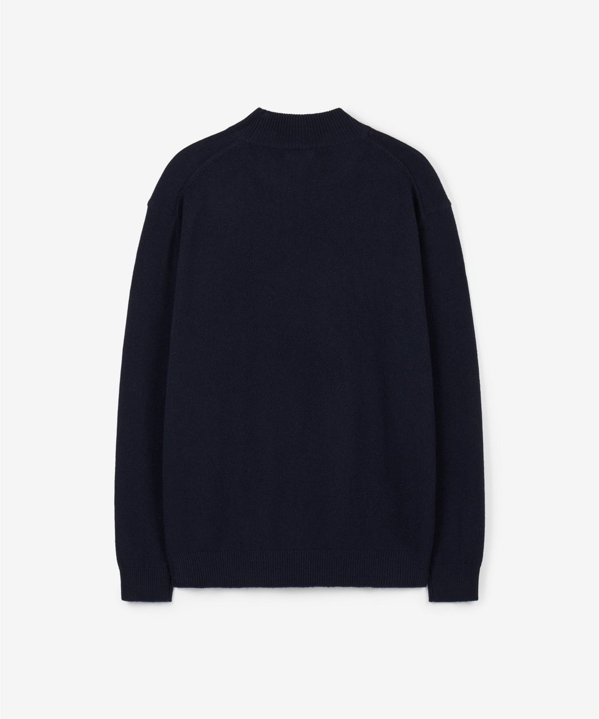 티엔지티(TNGT) Cashmere Blended Mock Neck Knit Top (Dark Navy) TNSW6F105BK
