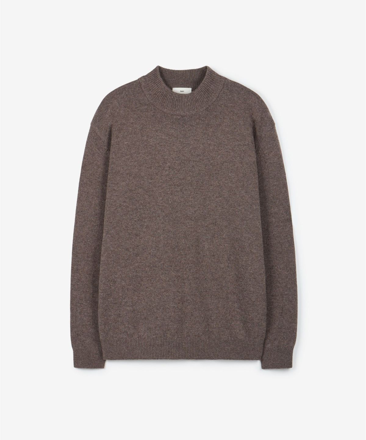 티엔지티(TNGT) Cashmere Blended Mock Neck Knit Top (Brown) TNSW6F105W2