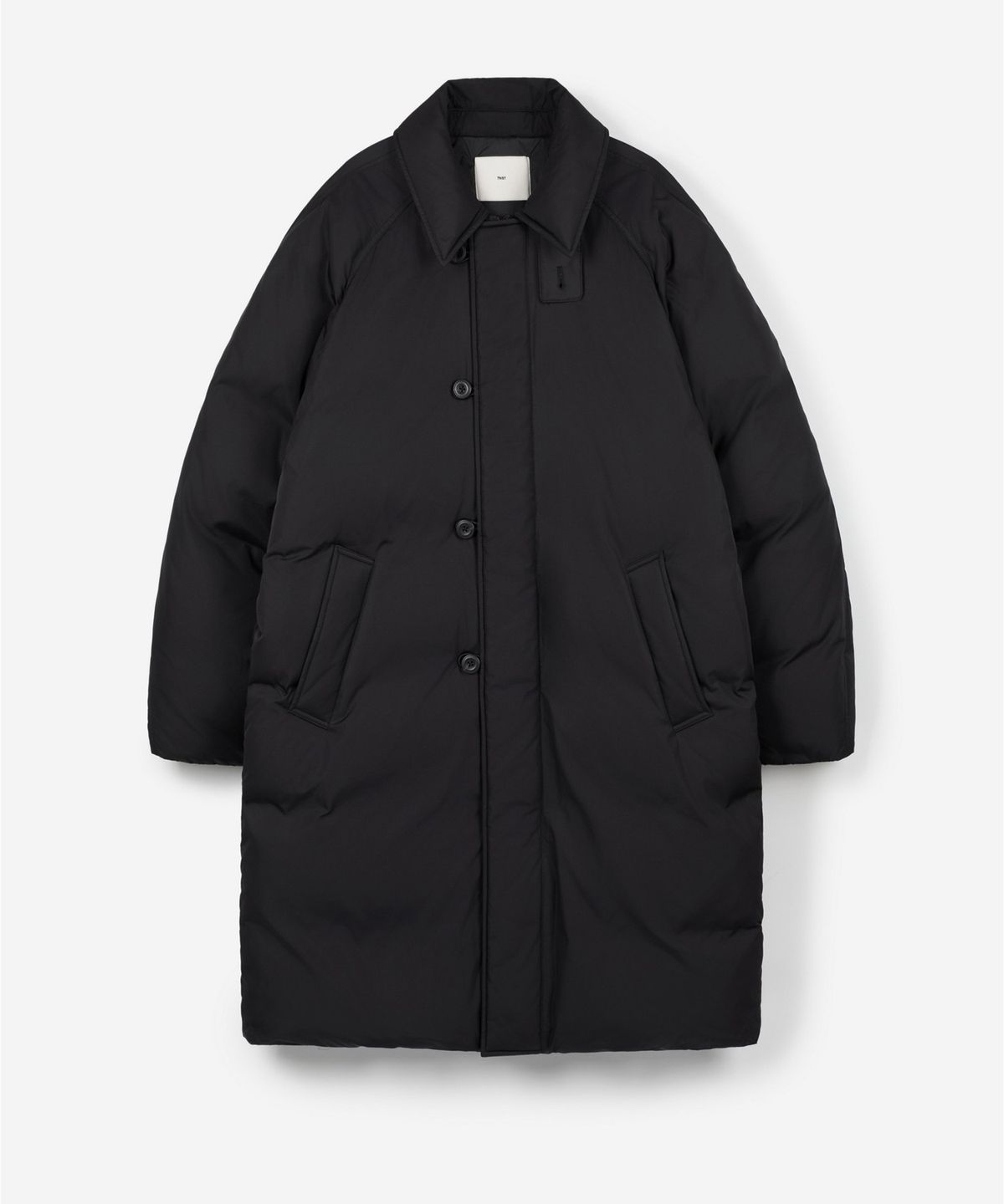 티엔지티(TNGT) European Goose Down Loop-Button Long Jacket (Black) TNJU6F206BK