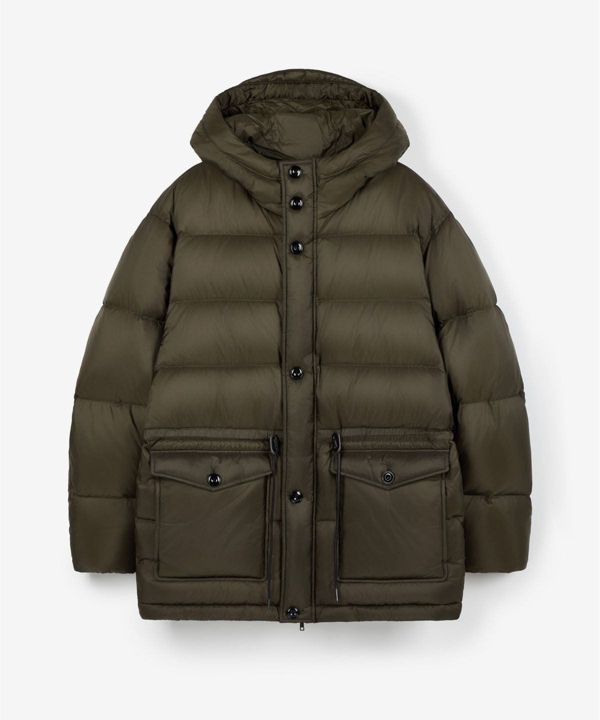 티엔지티(TNGT) European Goose Down Mid-Length Parka (Khaki Brown) TNJU6F207K2