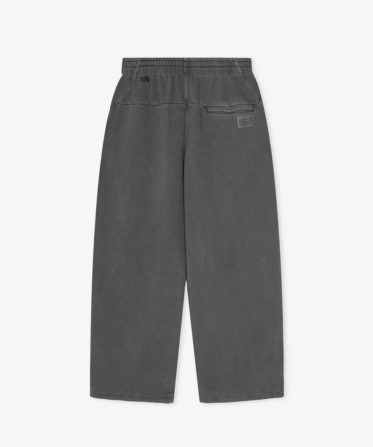 뉴발란스(NEW BALANCE) NBMLG41043 / UNI 플라잉 기모 다잉 와이드 팬츠 (D/CHARCOAL)