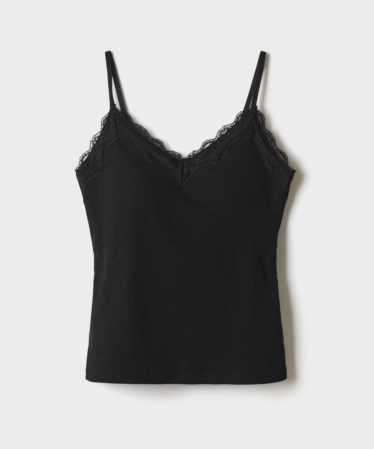 스파오(SPAO) [BRA-IN] (기모) 캡내장 레이스 브이넥 나시_SPRNG4TA01