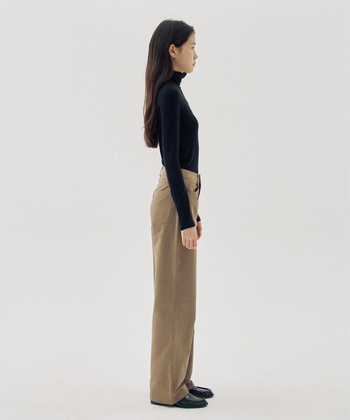 해브 앤 해브(HAVE8HAVE) Steady Mid-Rise Cotton Pants_2 Color