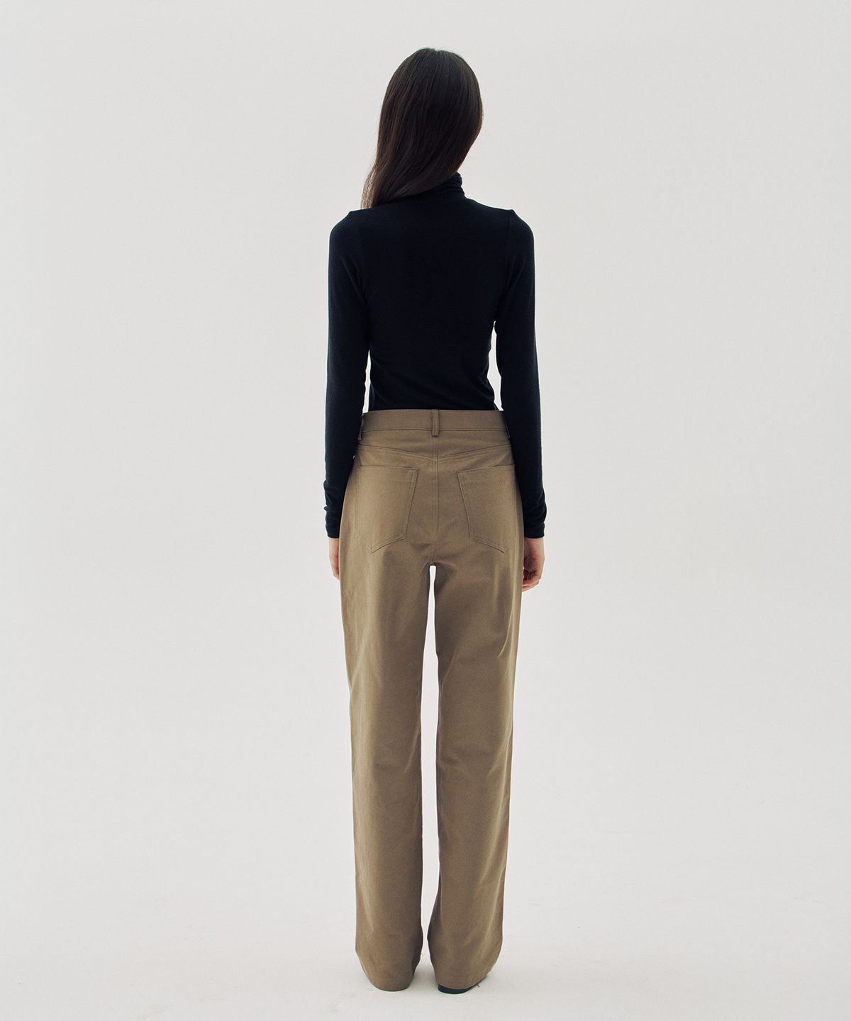 해브 앤 해브(HAVE8HAVE) Steady Mid-Rise Cotton Pants_2 Color