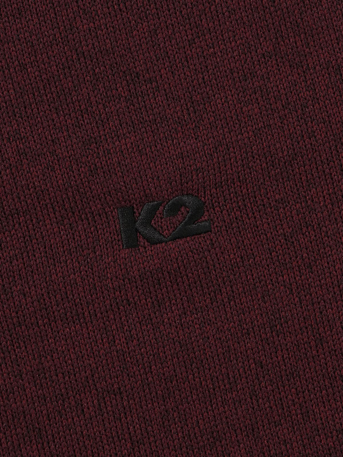 케이투(K2) FLYHIKE 테크 써멀 집업 티셔츠_Wine_KMW26235R8