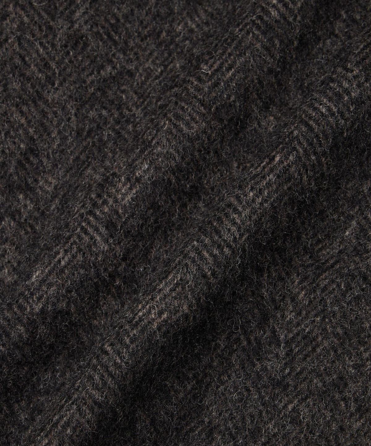 티엔지티 우먼(TNGT WOMAN) W Hairy Wool Herringbone Jacket (Brown) TNJA6F201W2