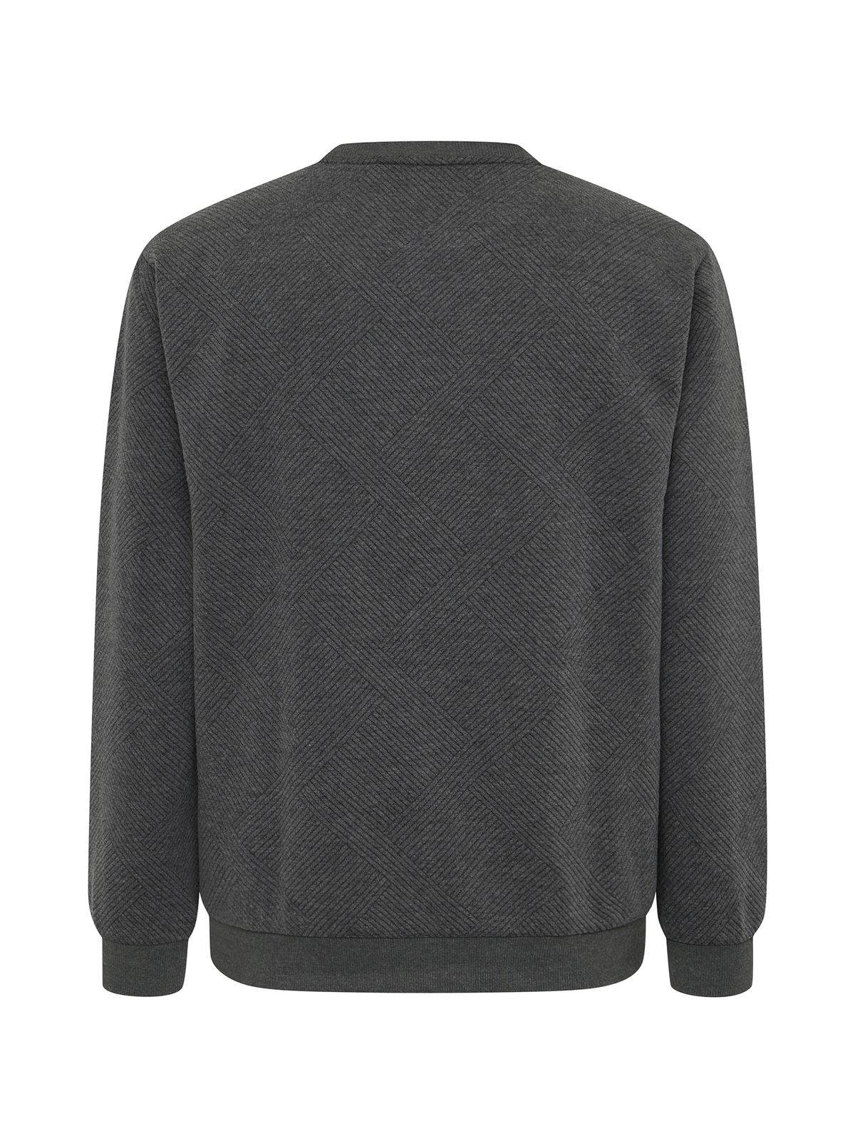 케이투(K2) 시그니처 컨투어(CONTOUR) 맨투맨_MELANGE CHARCOAL_KMW26265ZN