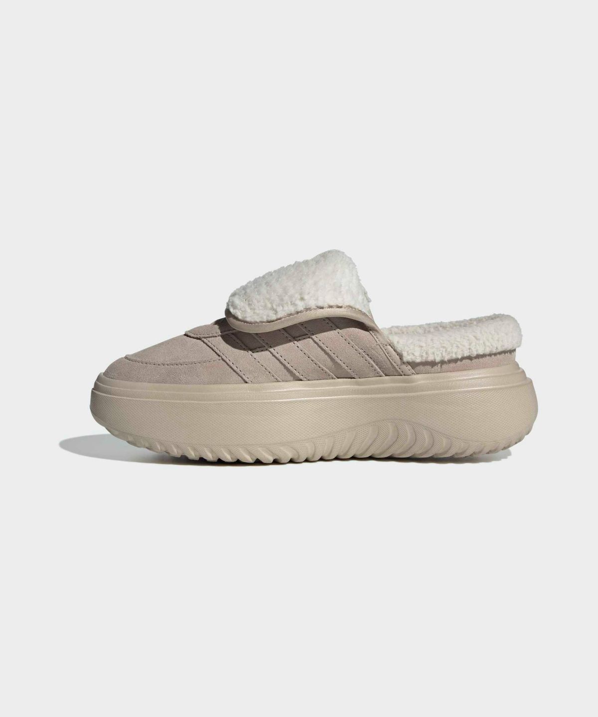 아디다스(ADIDAS) 그랜드 코트 뮬 - 원더베이지:화이트 / JS4997