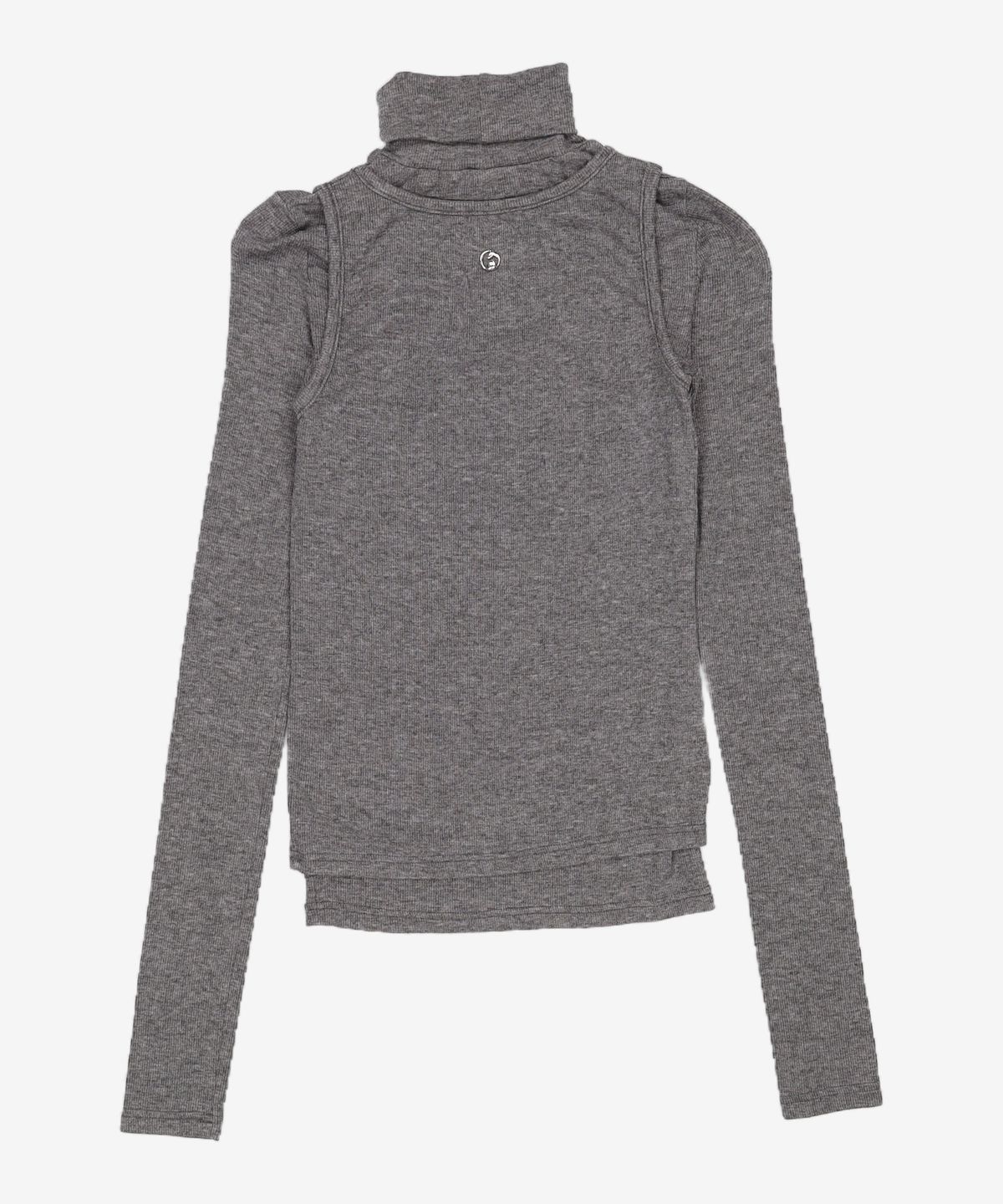 오헤시오(OHESHIO) layered slim turtleneck t-shirt L