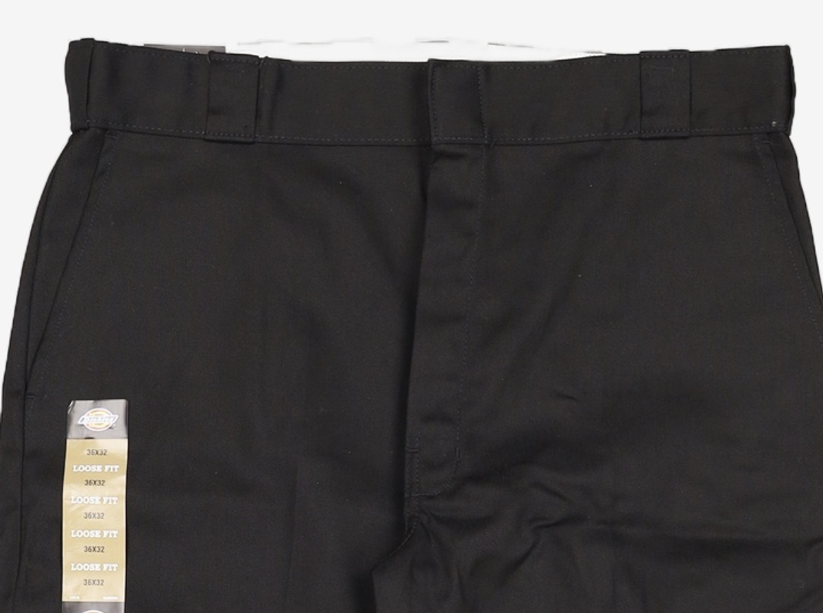 디키즈(DICKIES) 더블니 85283 루즈핏 워크팬츠 Black 36