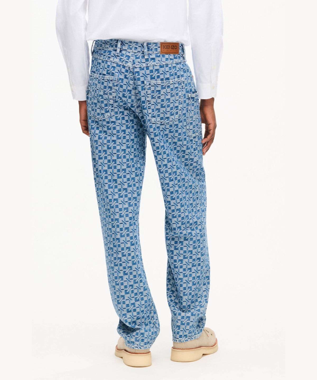 겐조(KENZO) 남성 겐조그램 카고 몽키 핏 진_K266AMPZ02BLX