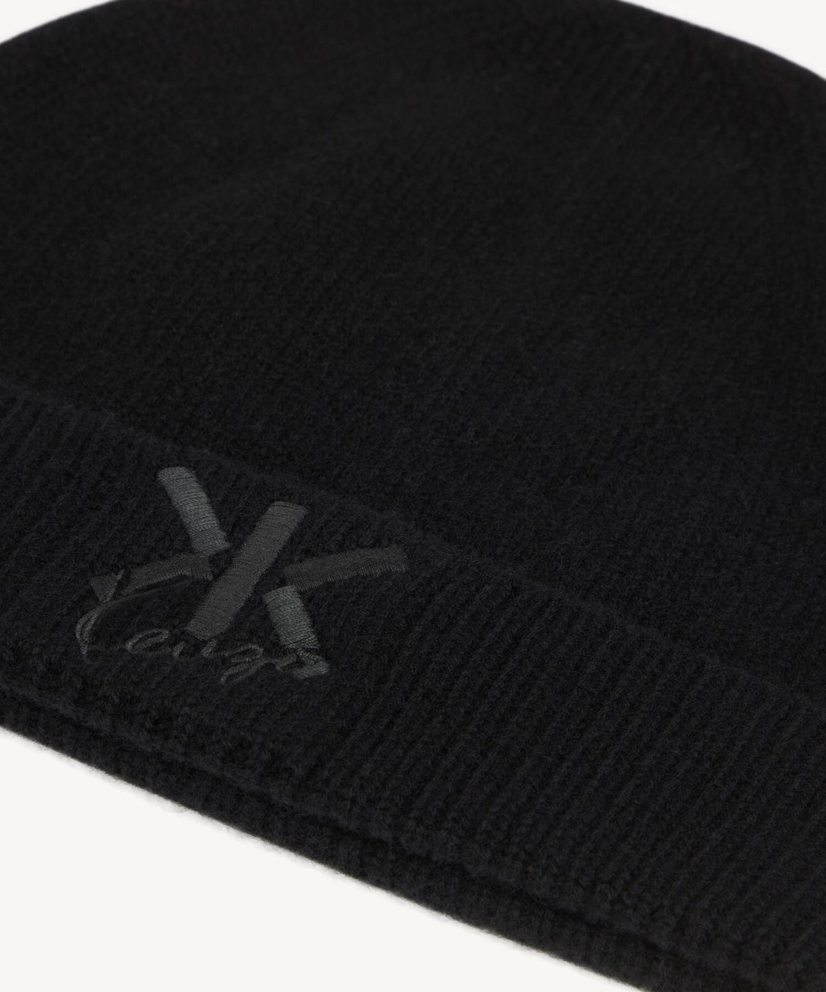겐조(KENZO) 유니섹스 겐조그램 겐조 더블 K 로고 비니_K266AOHZ02BKX