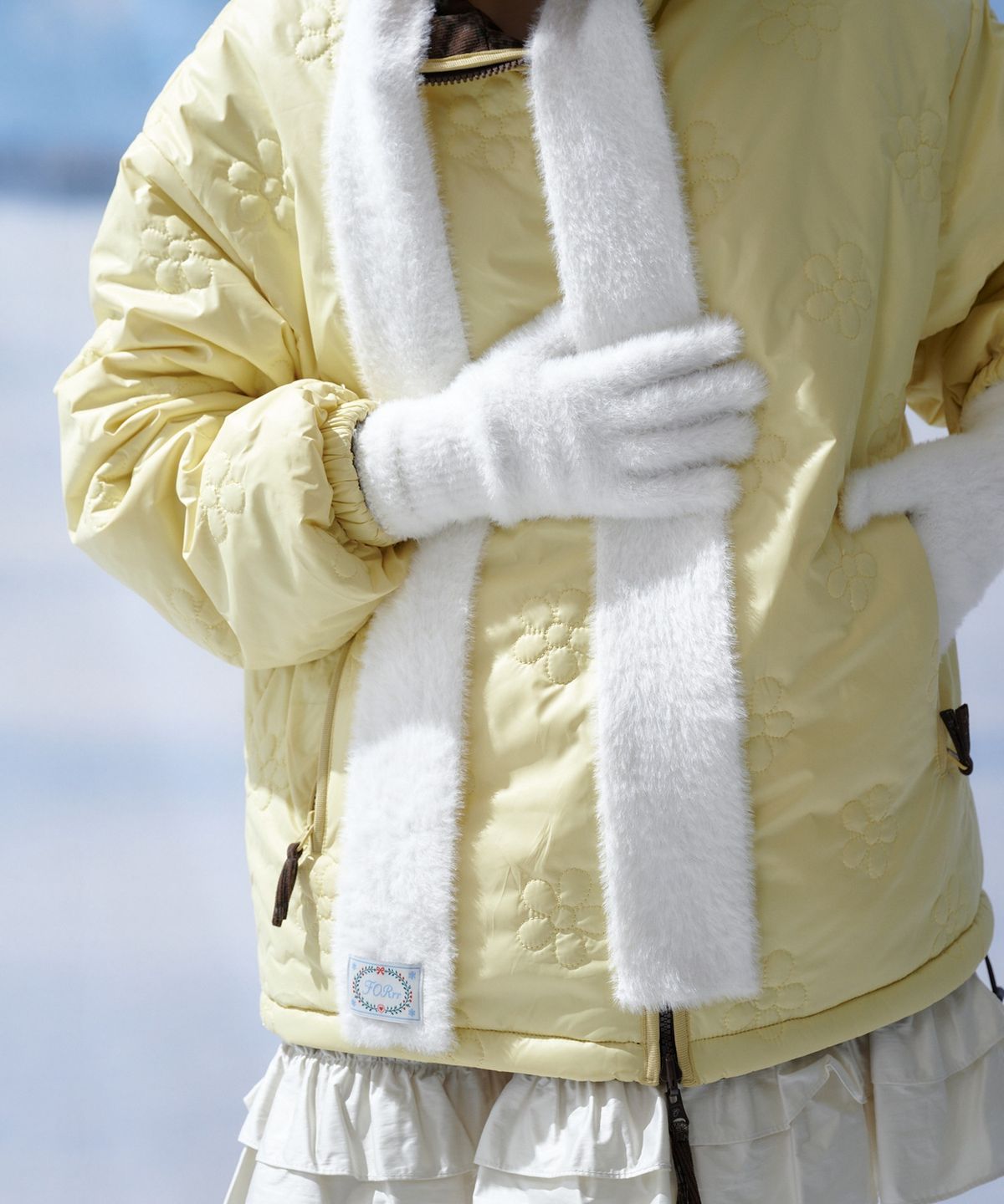 포른른(FORRR) Hairy Long Gloves - 3Color