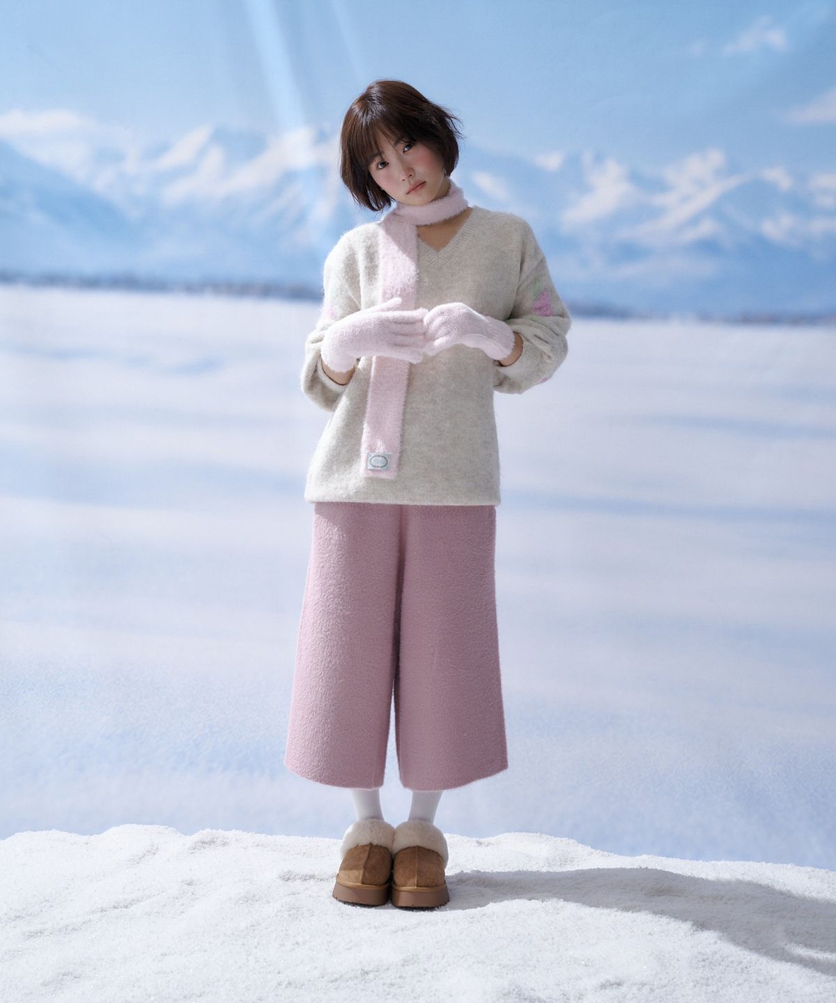 포른른(FORRR) Hairy Long Gloves - 3Color