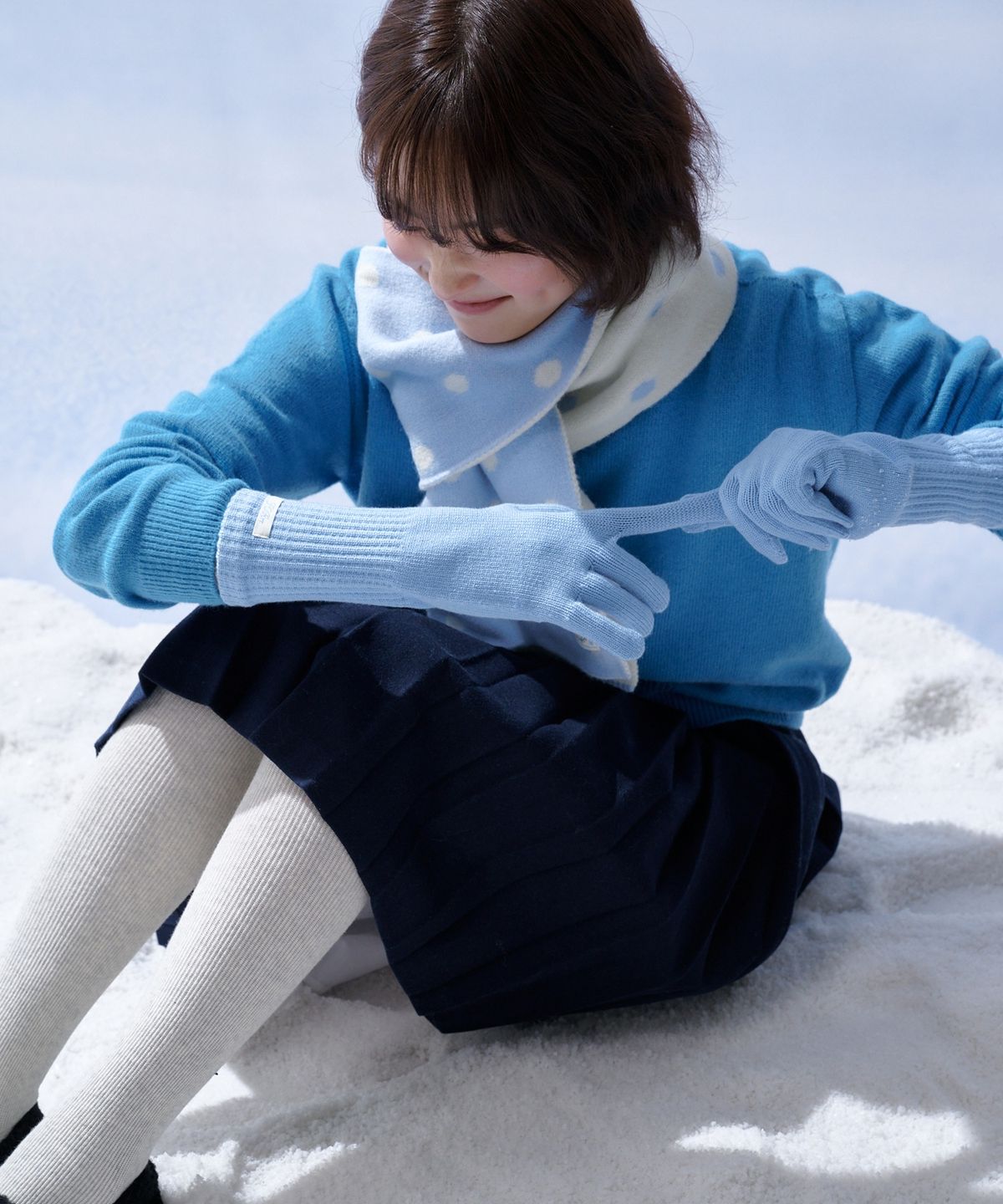 포른른(FORRR) Classic Soft Long Gloves - 3Color