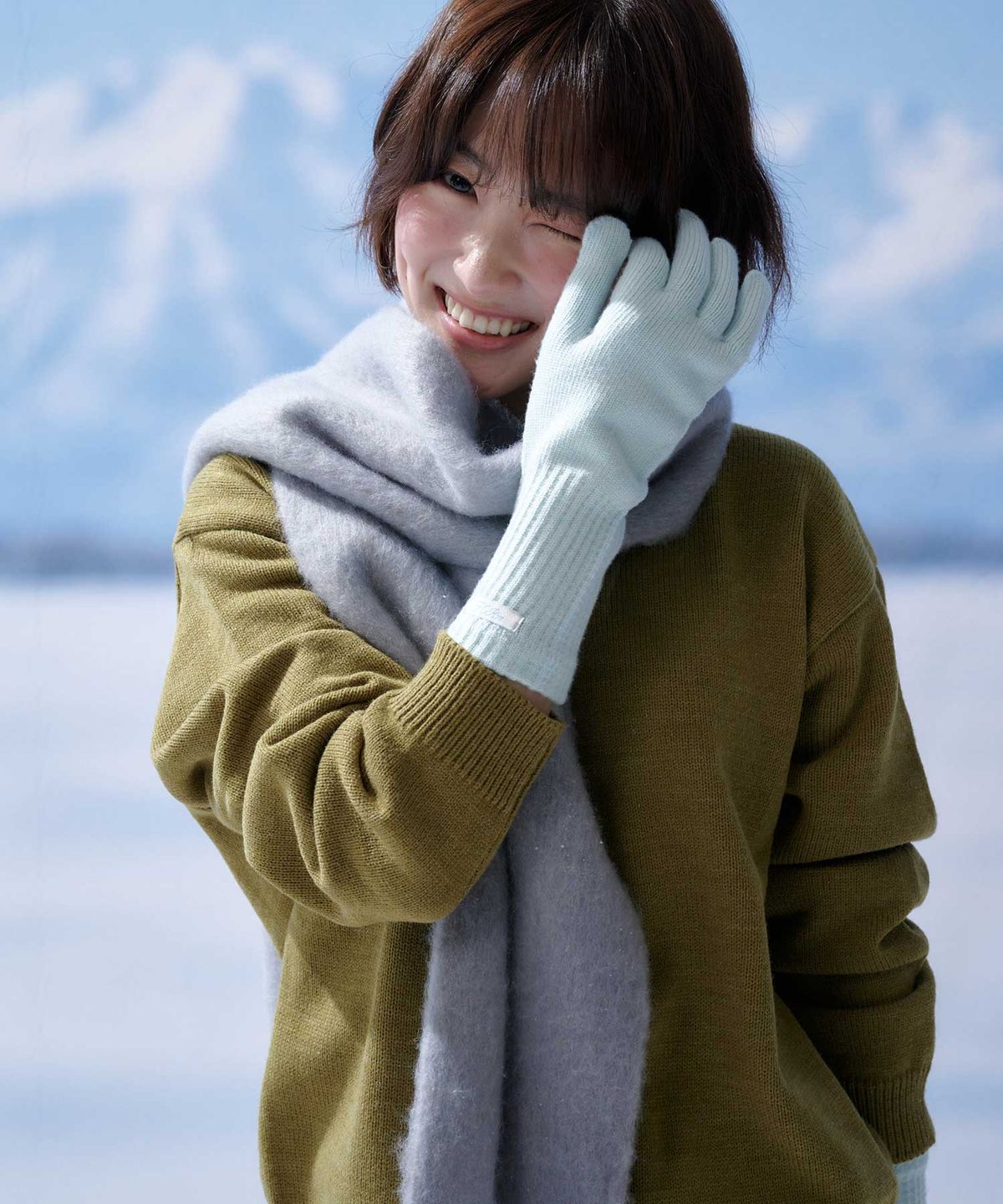 포른른(FORRR) Classic Soft Long Gloves - 3Color