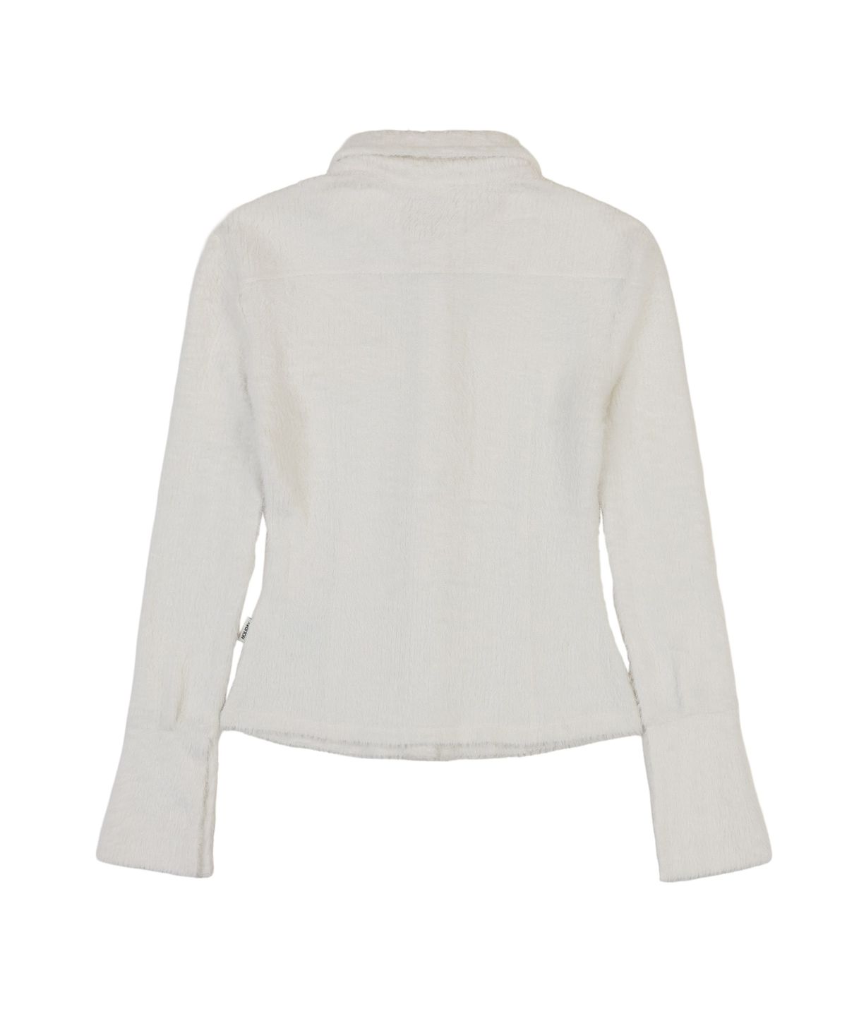 오디너리 홀리데이(ORDINARY HOLIDAY) HAIRY KNIT SHIRT [IVORY]