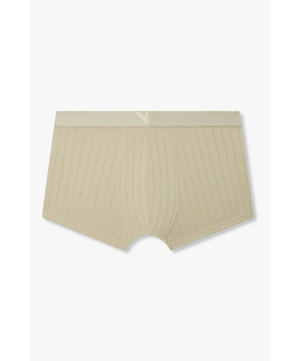 엠포리오 아르마니 언더웨어(EMPORIO ARMANI UNDERWEAR) 남성 로고 밴딩 스트라이프 드로즈_카키 베이지_0816312074