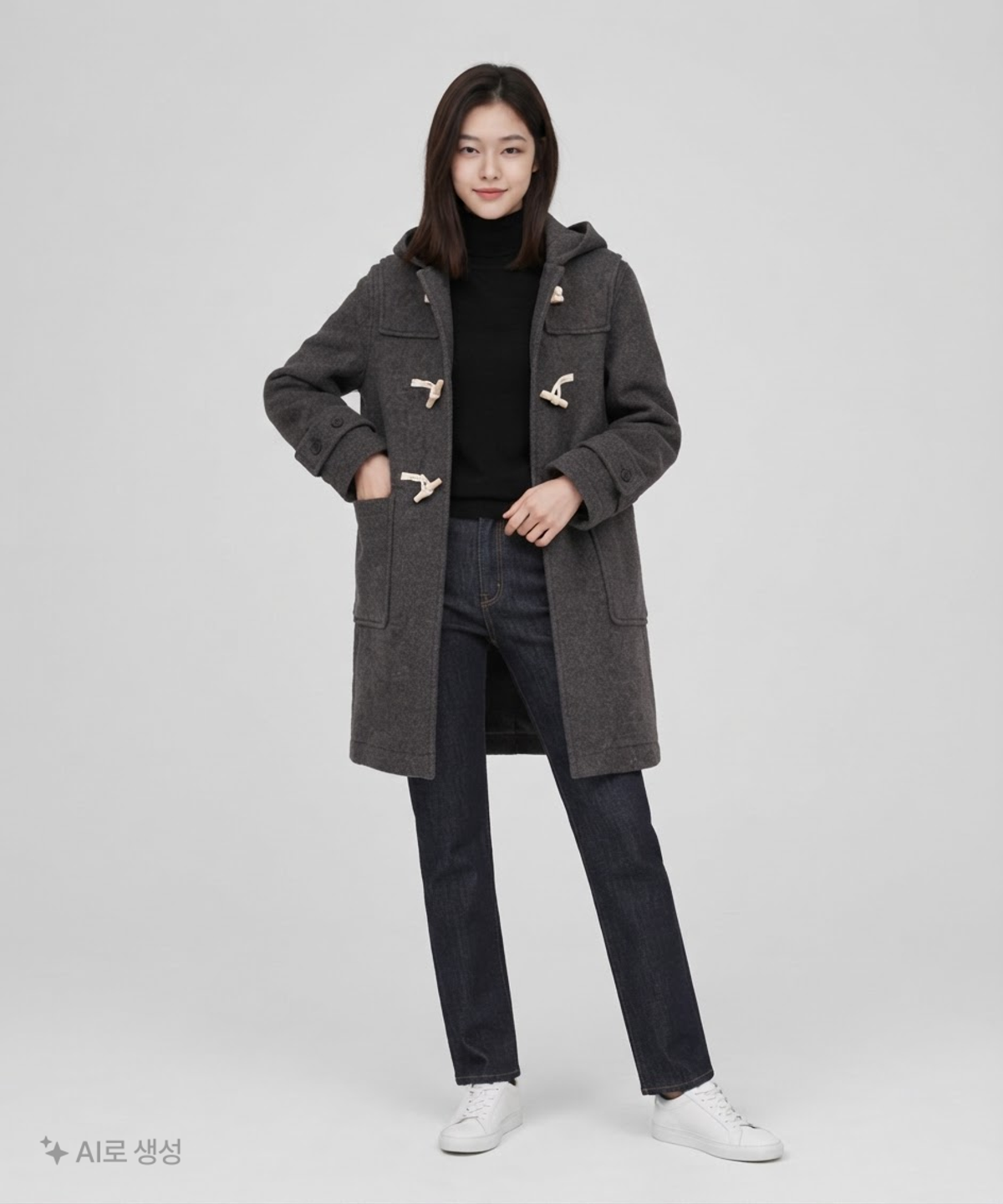 커버낫(COVERNAT) 울 더플 코트 WS