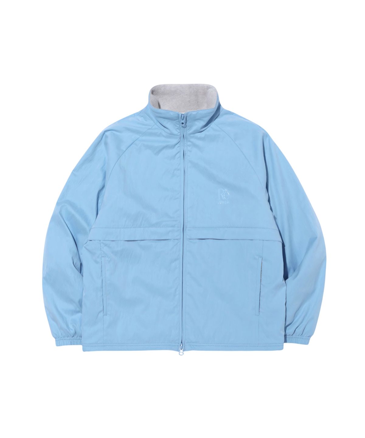유니버스 가먼트(UNIVERSE GARMENT) 투웨이 스탠드넥 자켓_LIGHT BLUE