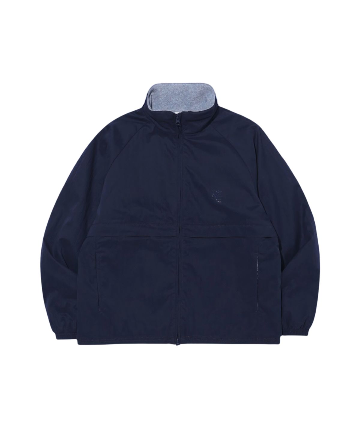 유니버스 가먼트(UNIVERSE GARMENT) 투웨이 스탠드넥 자켓_NAVY