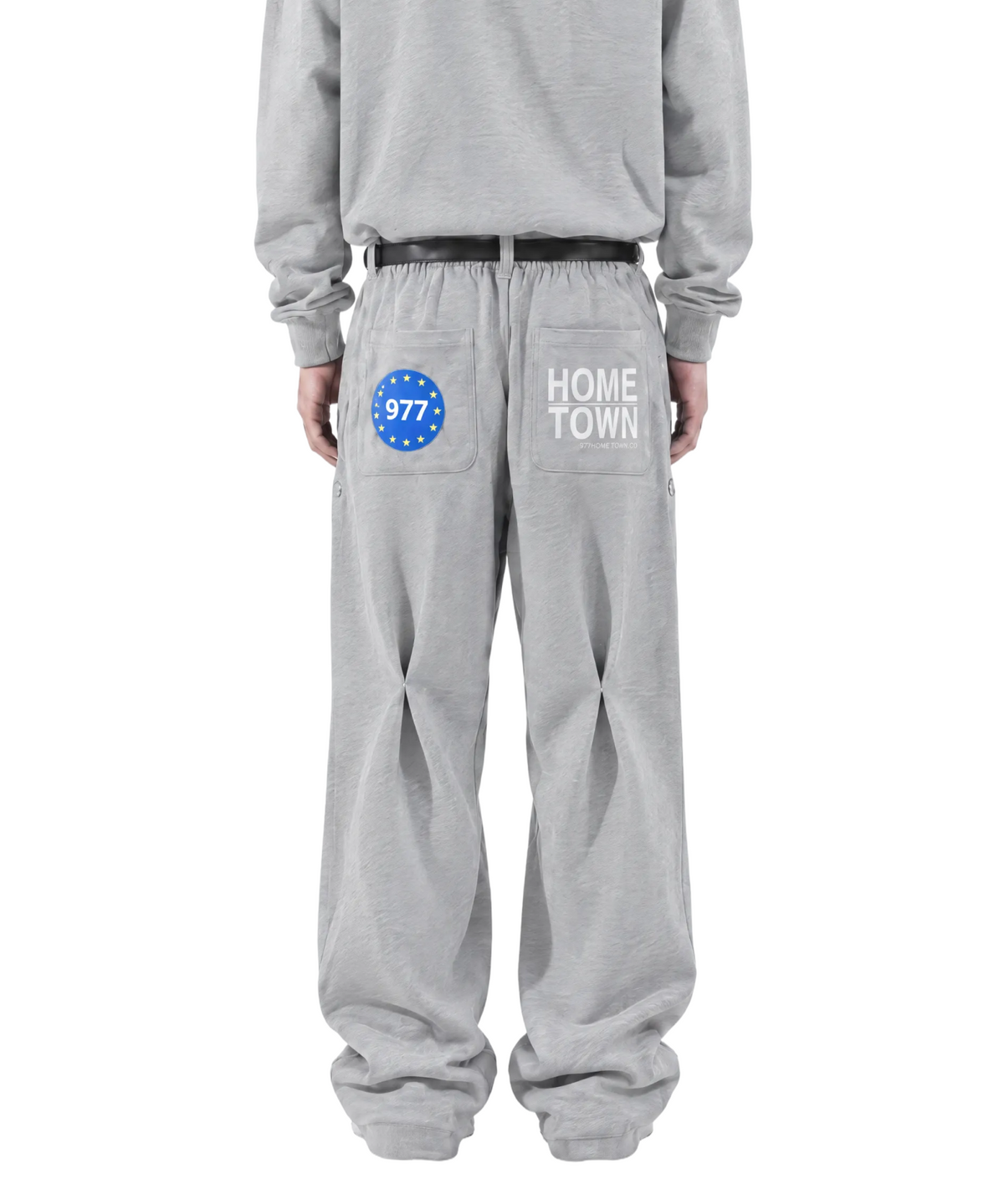 977홈타운(977HOMETOWN) Above Sea Level 0.24 977euro pants (gray)