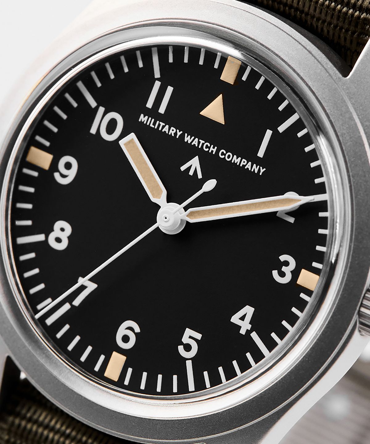 엠더블유씨 시계(MWC WATCH) MK XI VH31 패스파인더 - 실버X카키