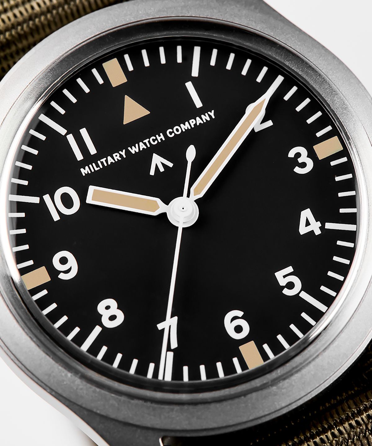 엠더블유씨 시계(MWC WATCH) MK XI VH31 패스파인더 - 실버X카키