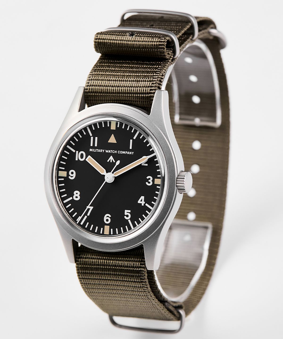 엠더블유씨 시계(MWC WATCH) MK XI VH31 패스파인더 - 실버X카키