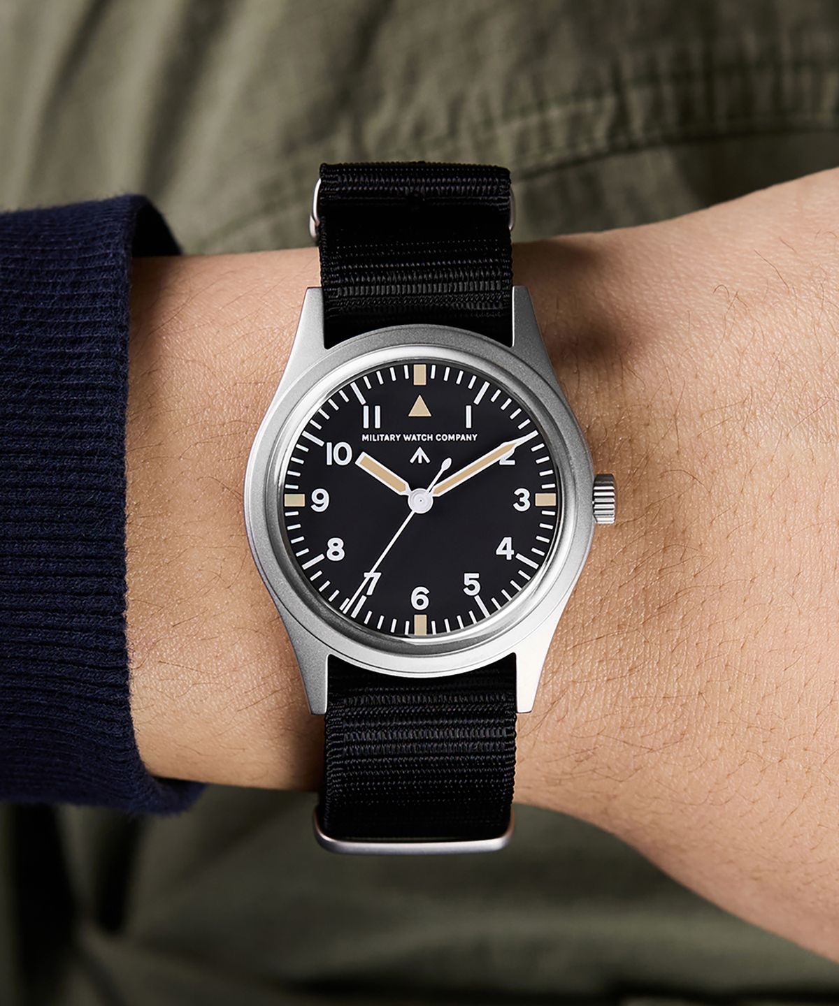 엠더블유씨 시계(MWC WATCH) MK XI VH31 패스파인더 - 실버X블랙