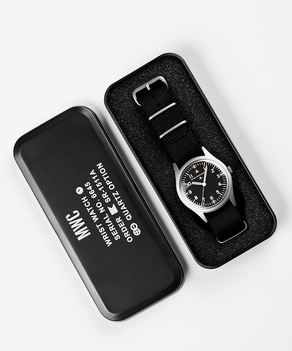 엠더블유씨 시계(MWC WATCH) MK XI VH31 패스파인더 - 실버X블랙