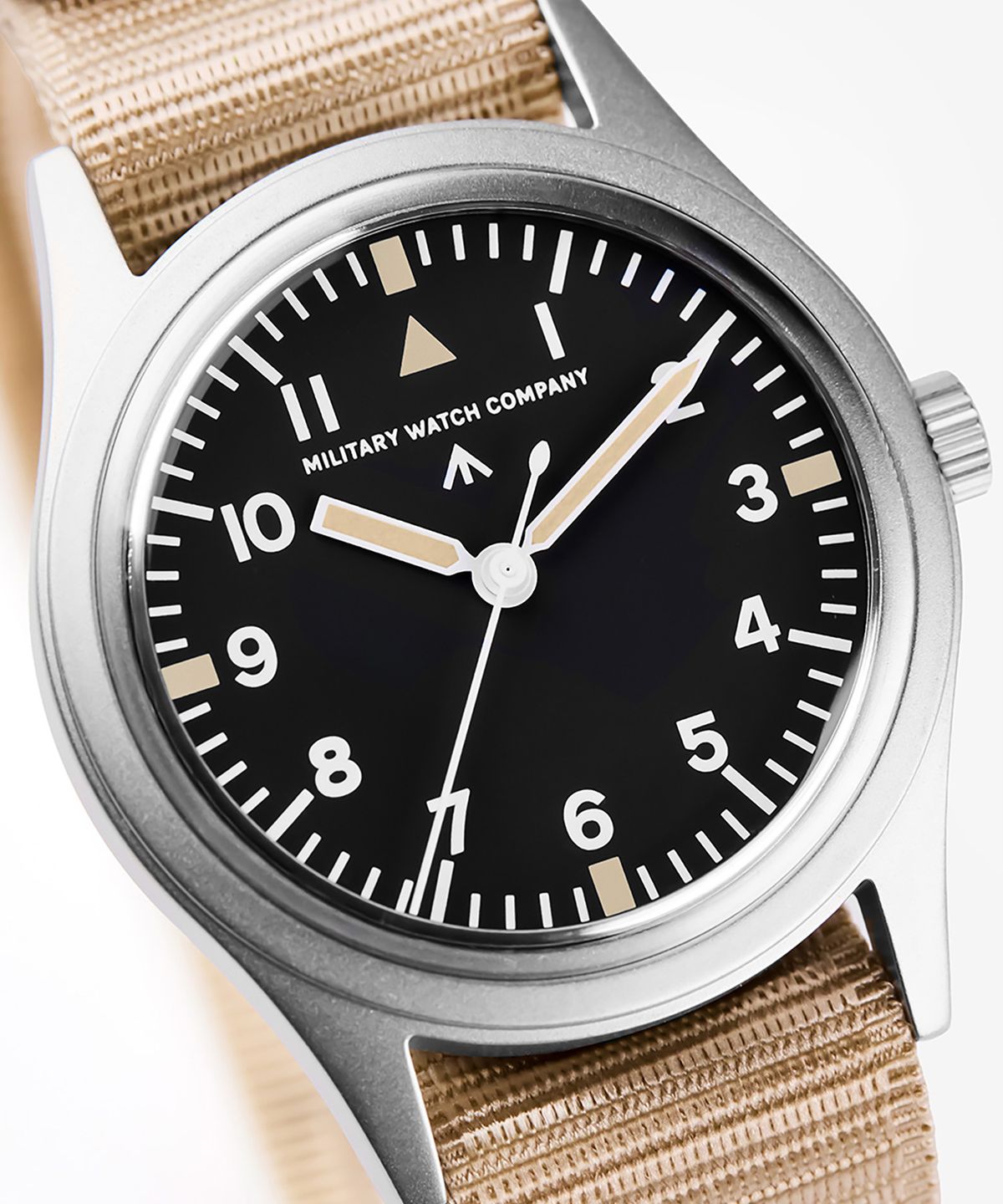 엠더블유씨 시계(MWC WATCH) MK XI VH31 패스파인더 - 실버X데저트