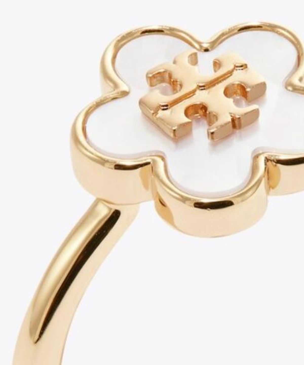 토리버치(TORYBURCH) 포겟 미 낫 링 - 토리 골드 / 마더 오브 펄