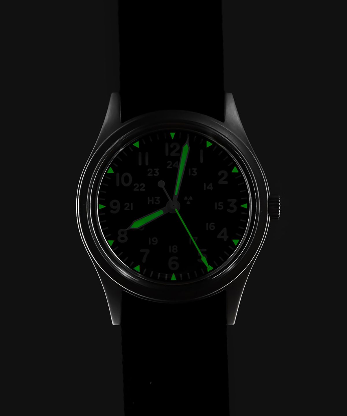 엠더블유씨 시계(MWC WATCH) MIL-W-46374B VH31 데저트 카키 - 실버X카키
