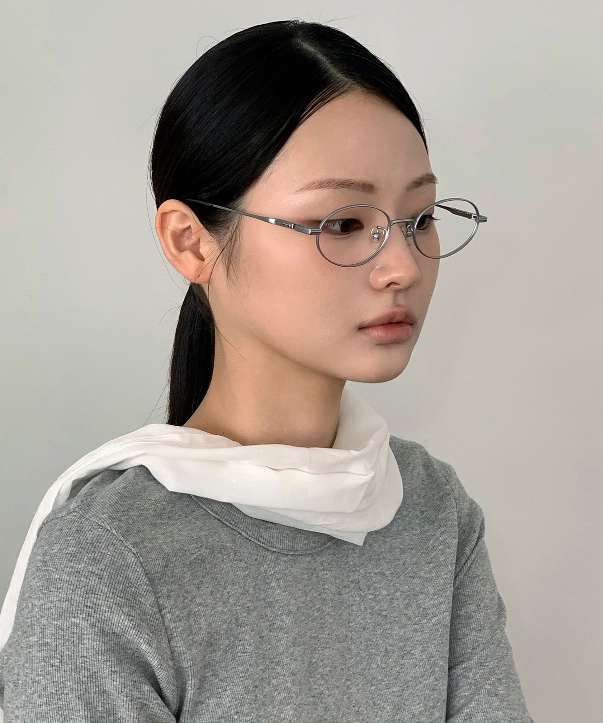 트루스아이웨어(TRUTH EYEWEAR) HARU matt silver