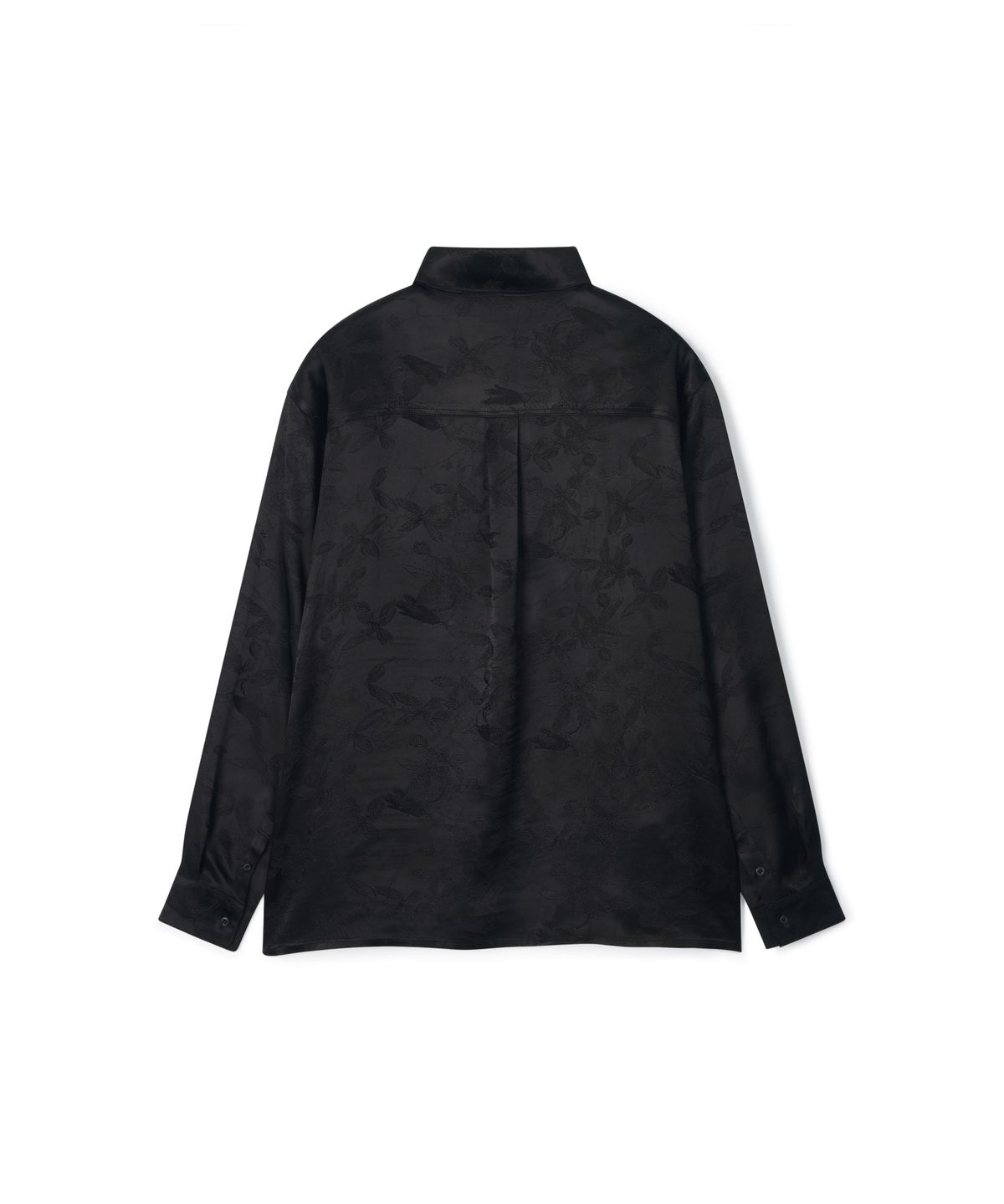 뉴이 뉴욕(NUYH NEWYORK) [PRE:T A PORTER] VISCOSE SATIN FLORAL POCKET SHIRTS