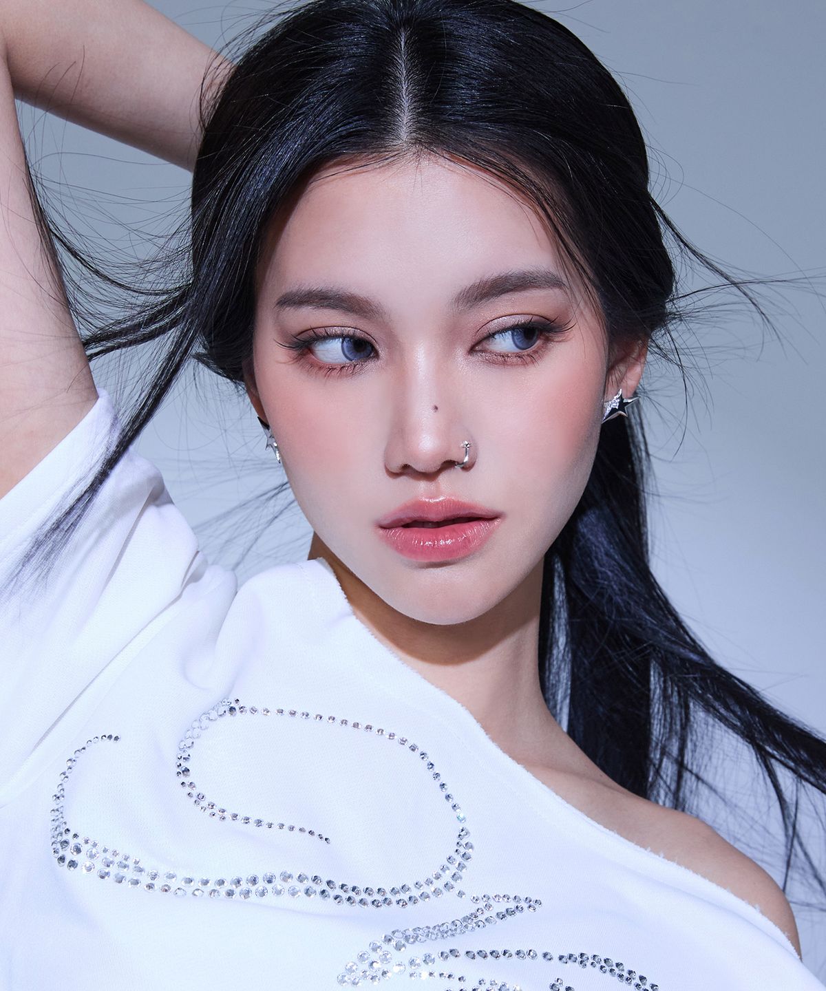 님부스(NIMBUS) 스타 크러쉬 스터드 이어링