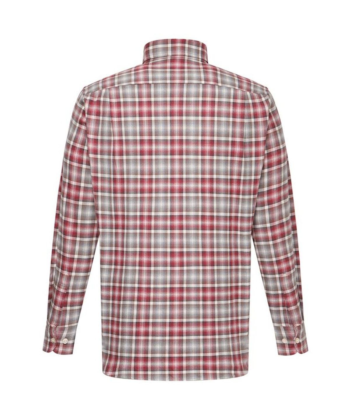 닥스셔츠(DAKS SHIRTS) 노케어 울혼방 미듐체크셔츠 레귤러핏 레드_DMW1SHCL114R1