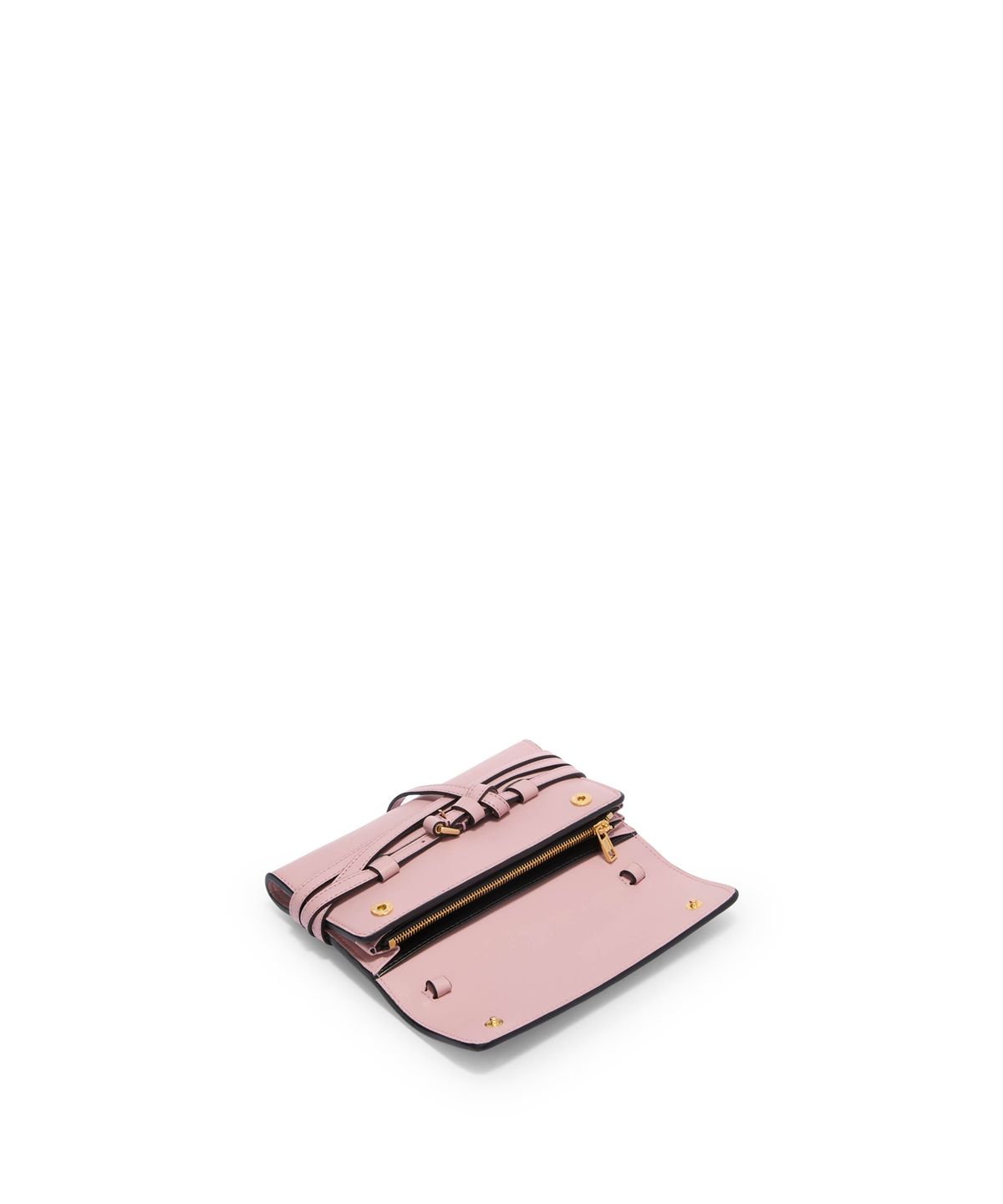 모스키노(MOSCHINO) 타이 미 레더 체인 월렛백 Pink