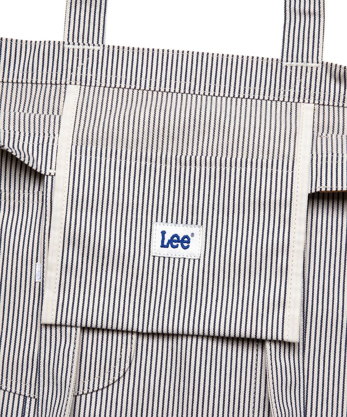 리(LEE) 빈티지 로고 로코 포켓 에코백 히코리