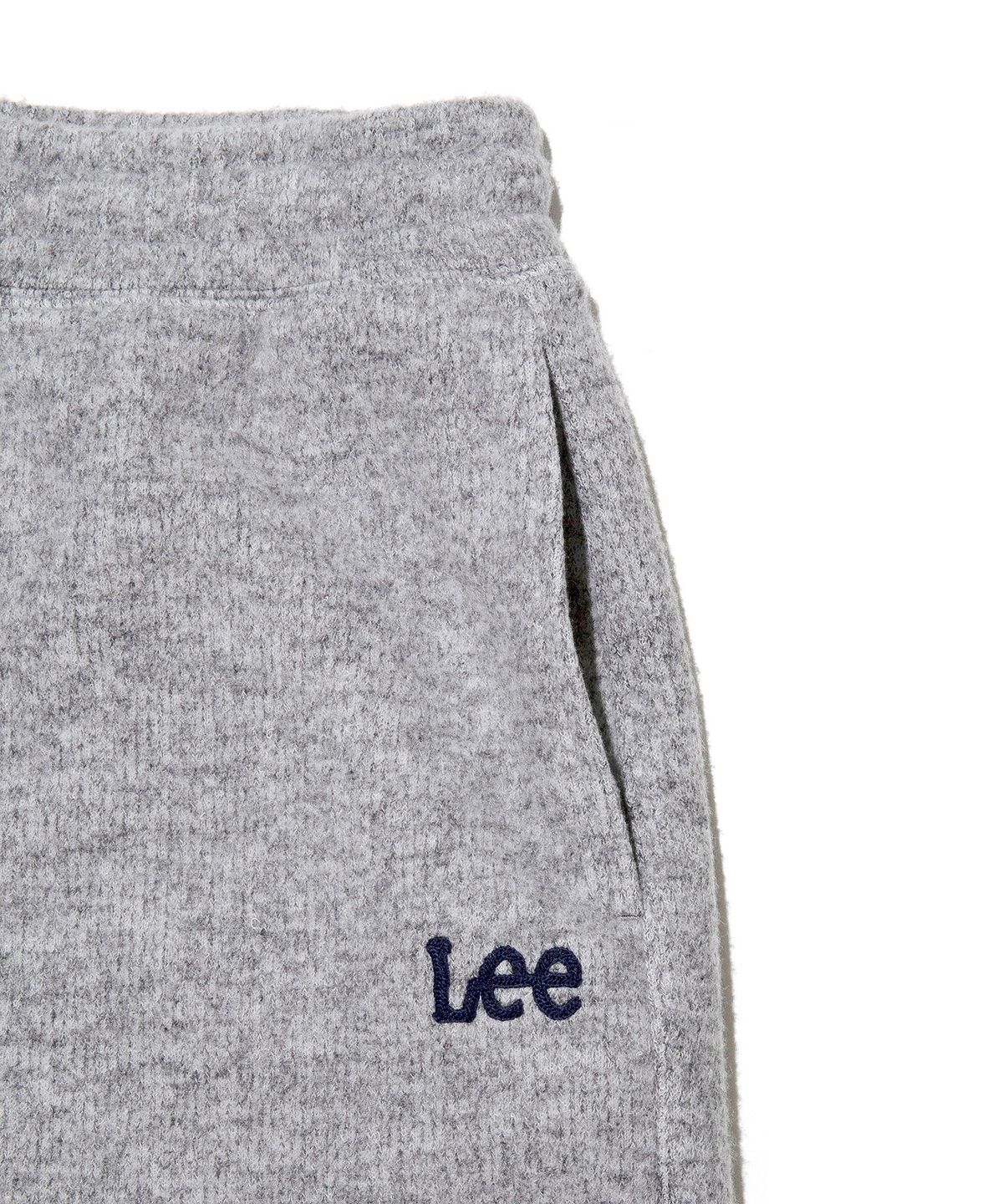 리(LEE) 울 기모 스웻 팬츠 그레이