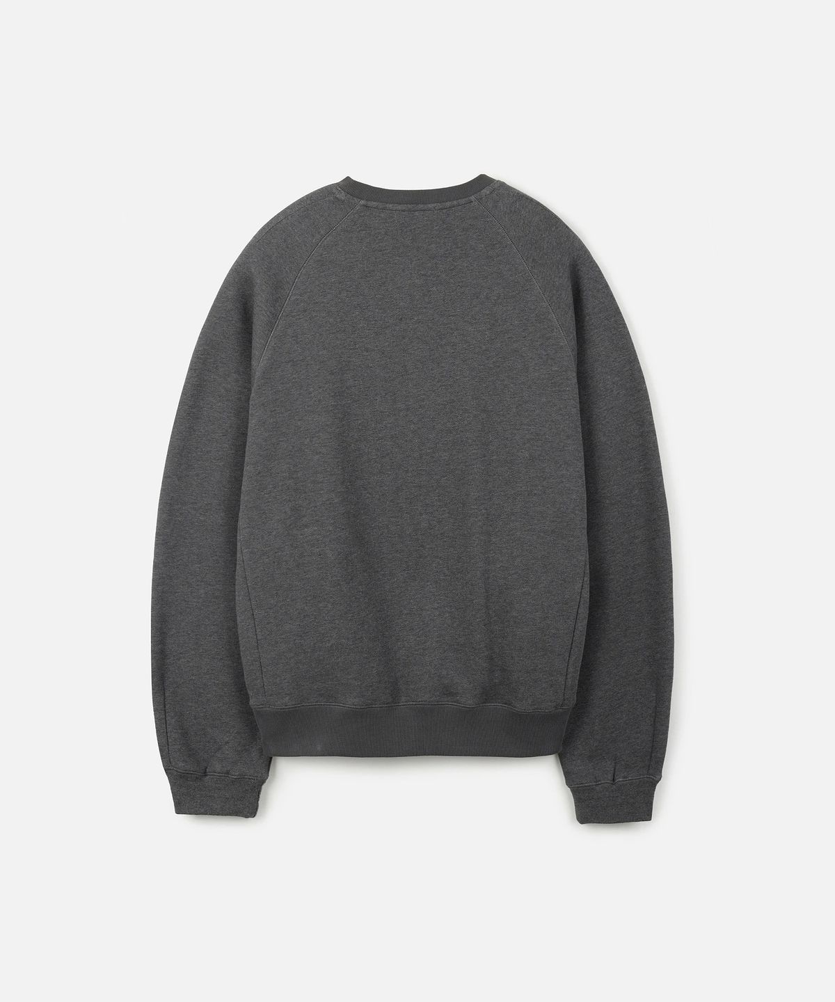 247시리즈(247SERIES) SUPIMA 크루넥 스웨트셔츠 CHARCOAL MELANGE