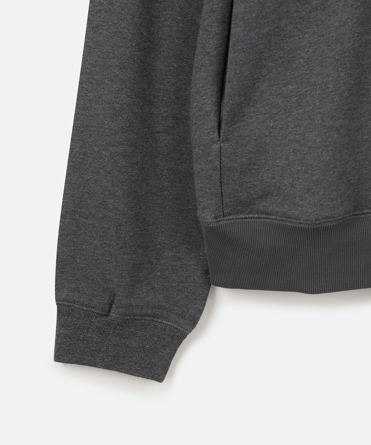 247시리즈(247SERIES) SUPIMA 크루넥 스웨트셔츠 CHARCOAL MELANGE