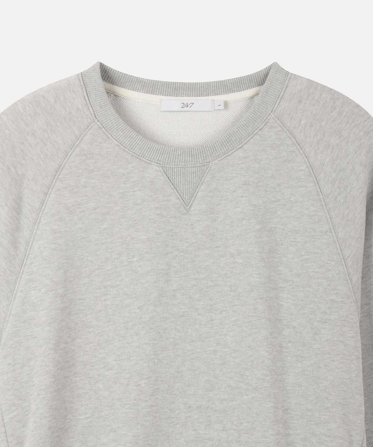 247시리즈(247SERIES) SUPIMA 크루넥 스웨트셔츠 GRAY