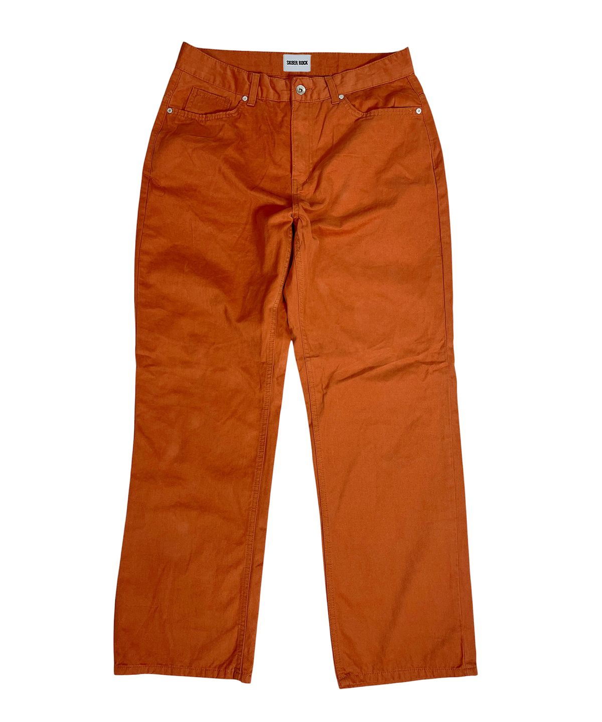 스케이터락(SK8ER ROCK) Brit Cotton Wide Pants (brick)