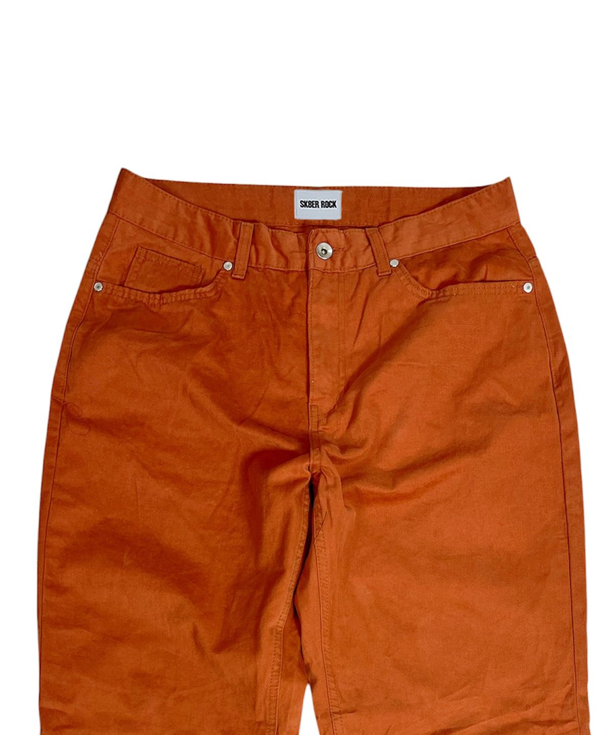 스케이터락(SK8ER ROCK) Brit Cotton Wide Pants (brick)