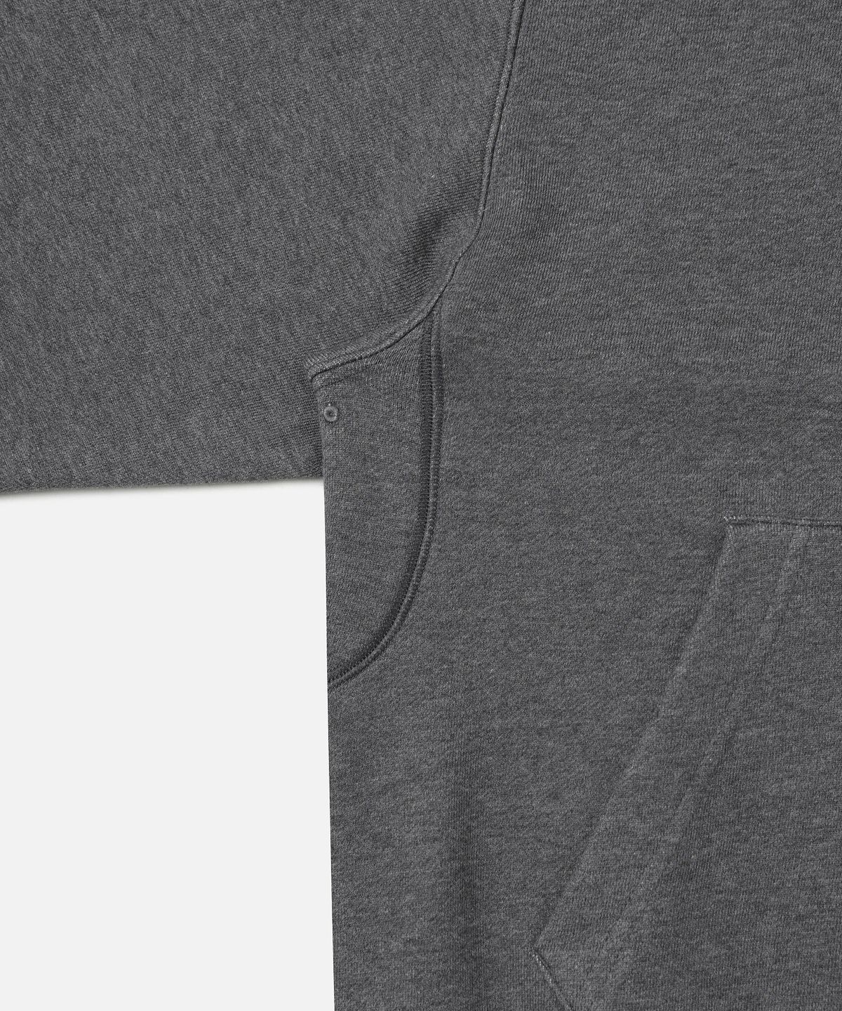 247시리즈(247SERIES) SUPIMA 후드 집업 파카 CHARCOAL MELANGE