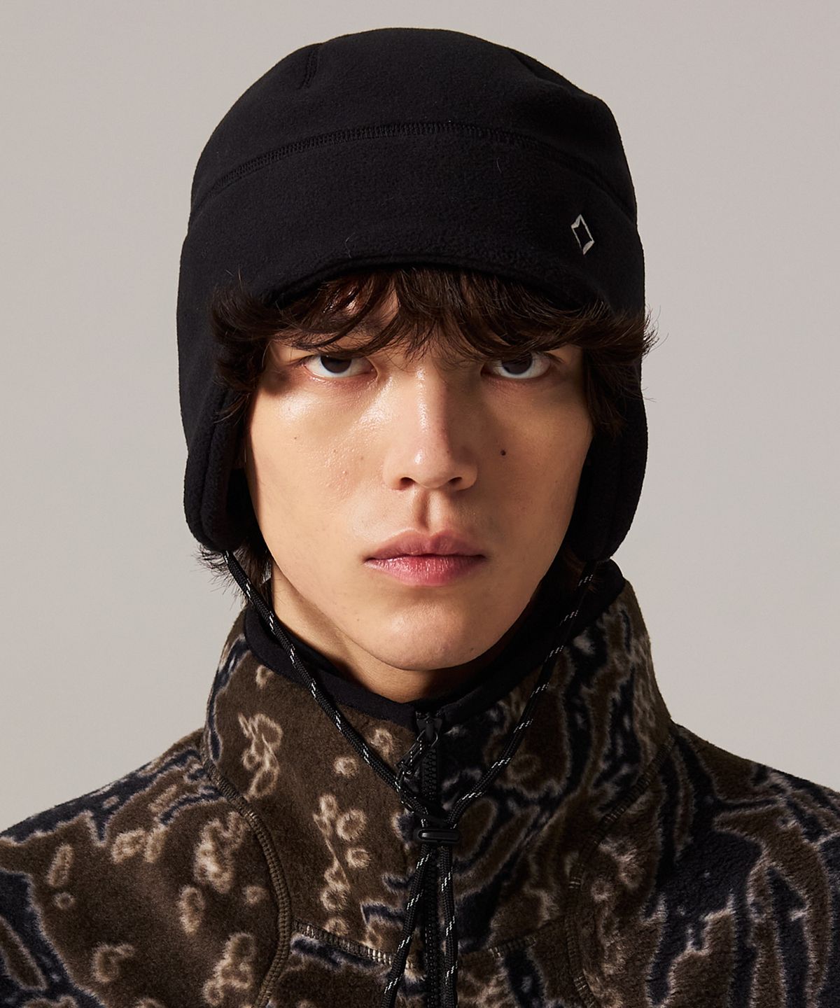 헬리녹스 웨어(HELINOX WEAR) 폴라텍 200 플리스 이어커프 비니_Black