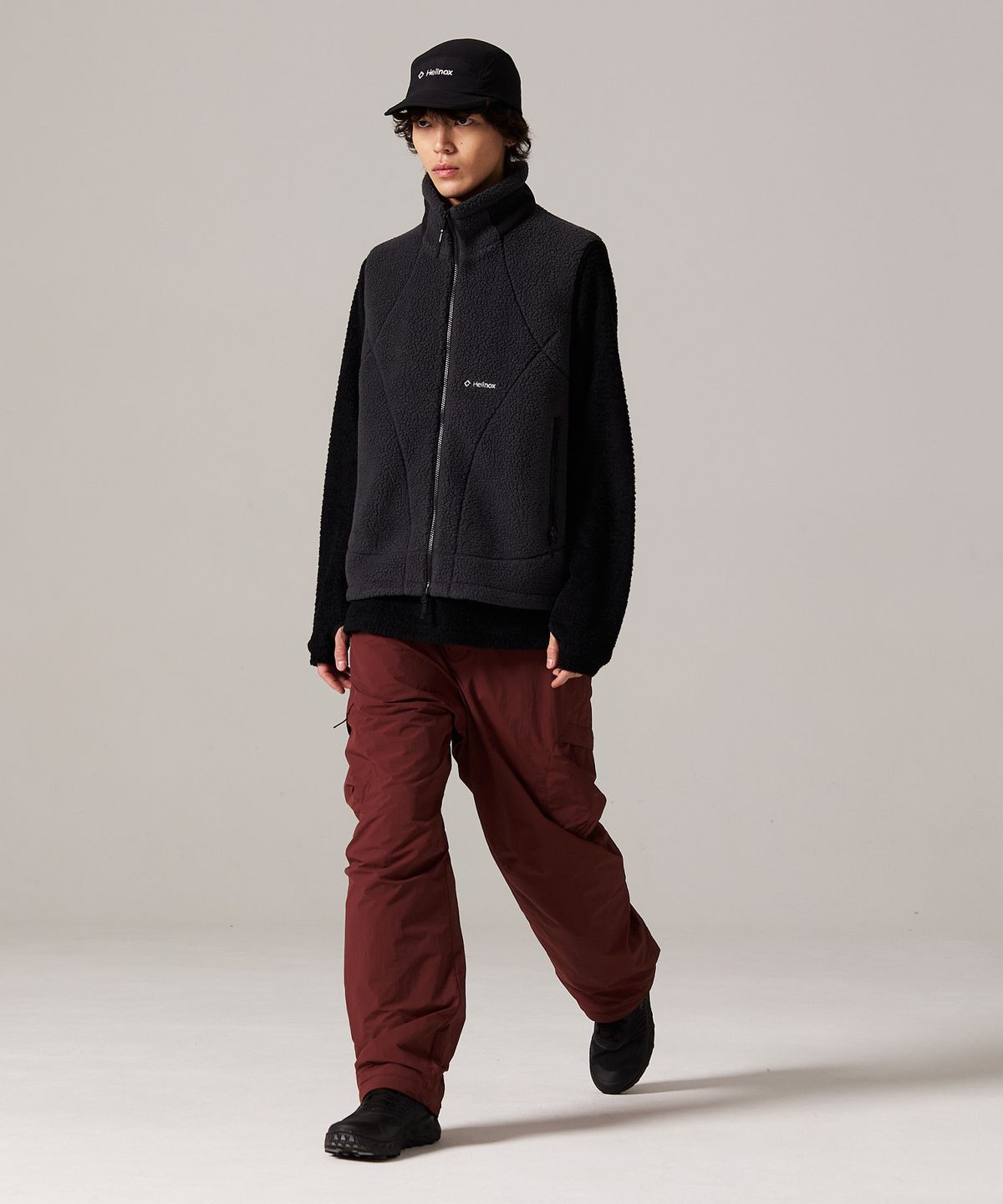 헬리녹스 웨어(HELINOX WEAR) 이클립스 알파 윈드 카고팬츠_Dark Red