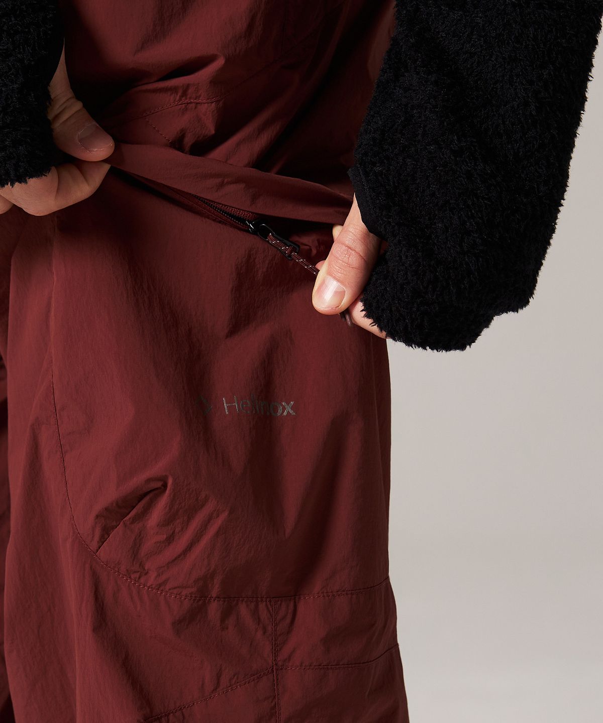 헬리녹스 웨어(HELINOX WEAR) 이클립스 알파 윈드 카고팬츠_Dark Red